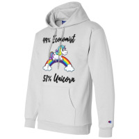 49 Economist 51 Unicorn Aesthetic Champion Hoodie | Artistshot