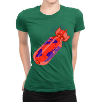 World Bomb Heading For A Disaster Summer Ladies Fitted T-shirt | Artistshot