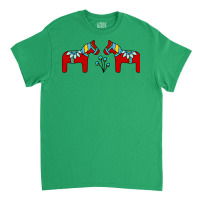 Swedish Dala Horses Vintage Classic T-shirt | Artistshot