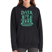 Data Whisperer Science Scientist Gift Travel Vintage Hoodie | Artistshot