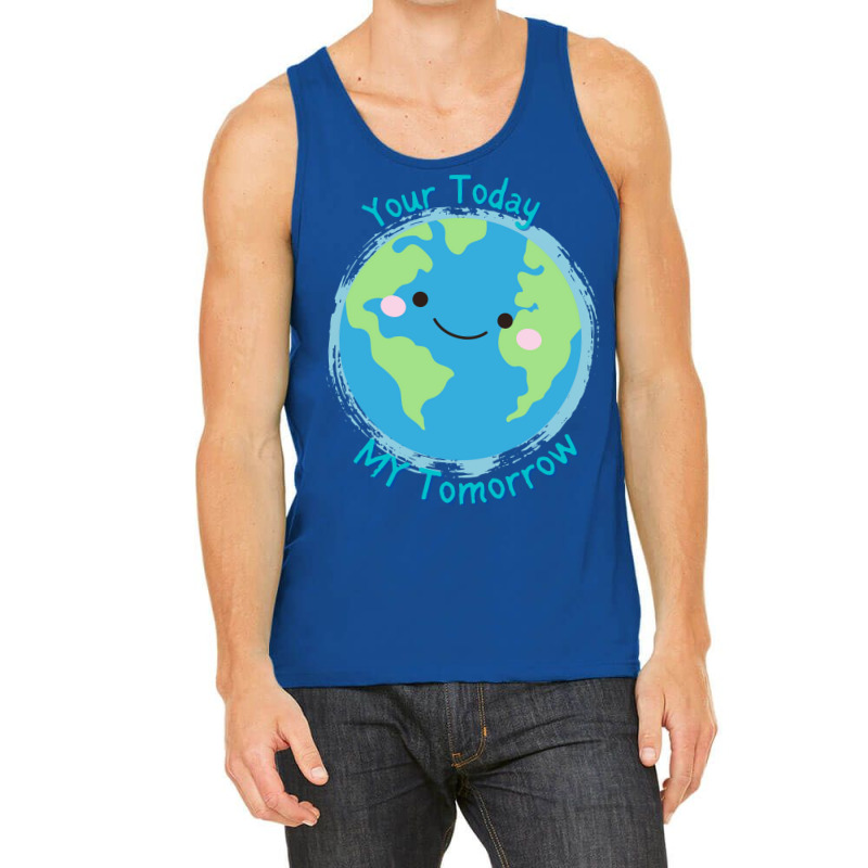 Your Today My Tomorrow Planet Earth Kids Future Hi Tank Top by azawadfedinx | Artistshot