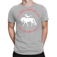 Vaulting Rules Vaulters Horse Equestrian Green T-shirt | Artistshot