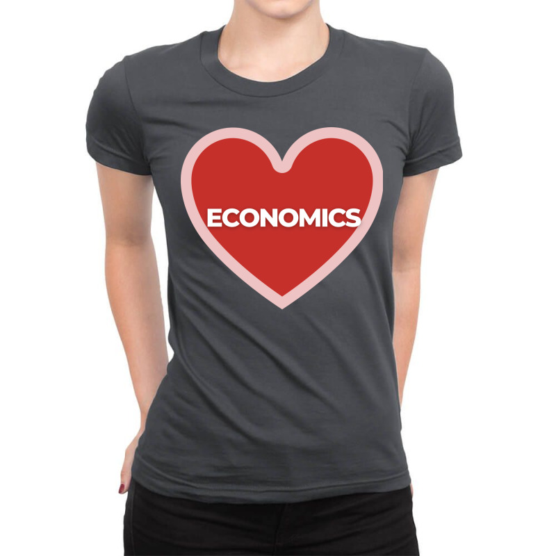 I Heart Economics Hipster Ladies Fitted T-Shirt by mossayrabyat | Artistshot