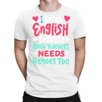 English Teacher Funny Teaching Green T-shirt | Artistshot