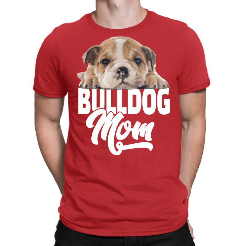 English Bulldog English Bulldog Mom Hippie T-shirt | Artistshot