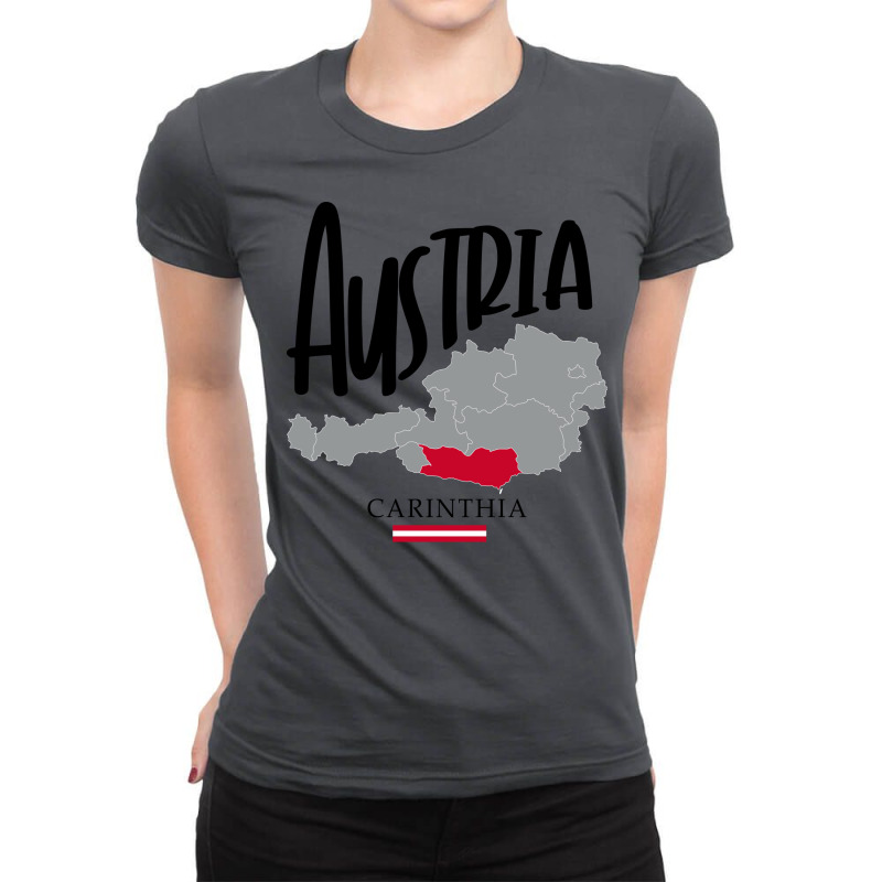 Carinthia In Austria Gift Ladies Fitted T-Shirt by munyadeadyu | Artistshot