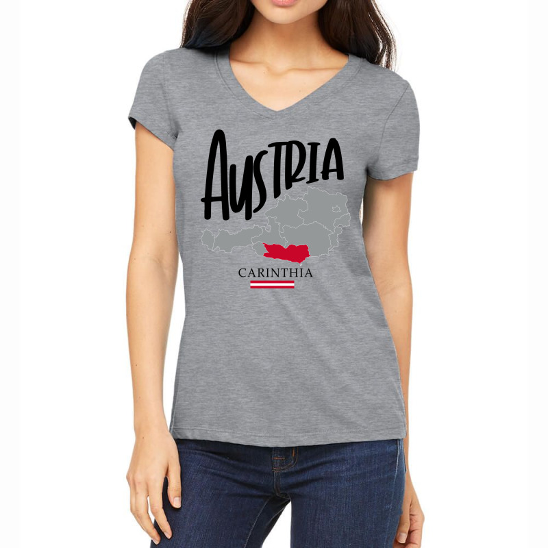 Carinthia In Austria Gift Women's V-Neck T-Shirt by munyadeadyu | Artistshot