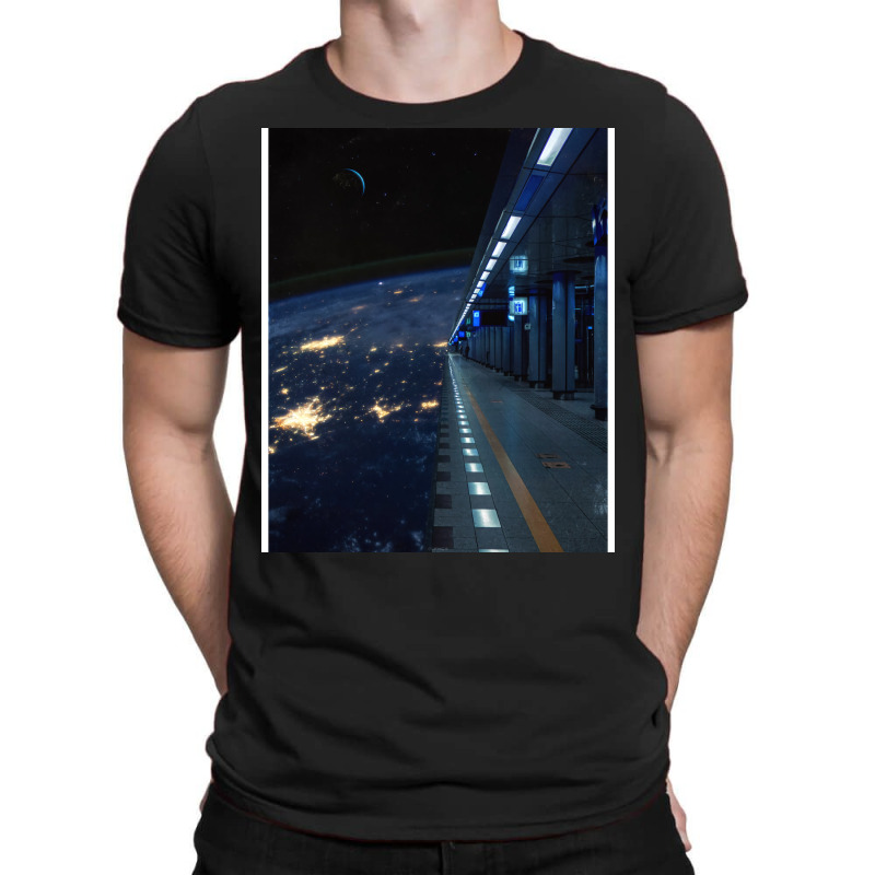 Space Station Cool T-shirt | Artistshot