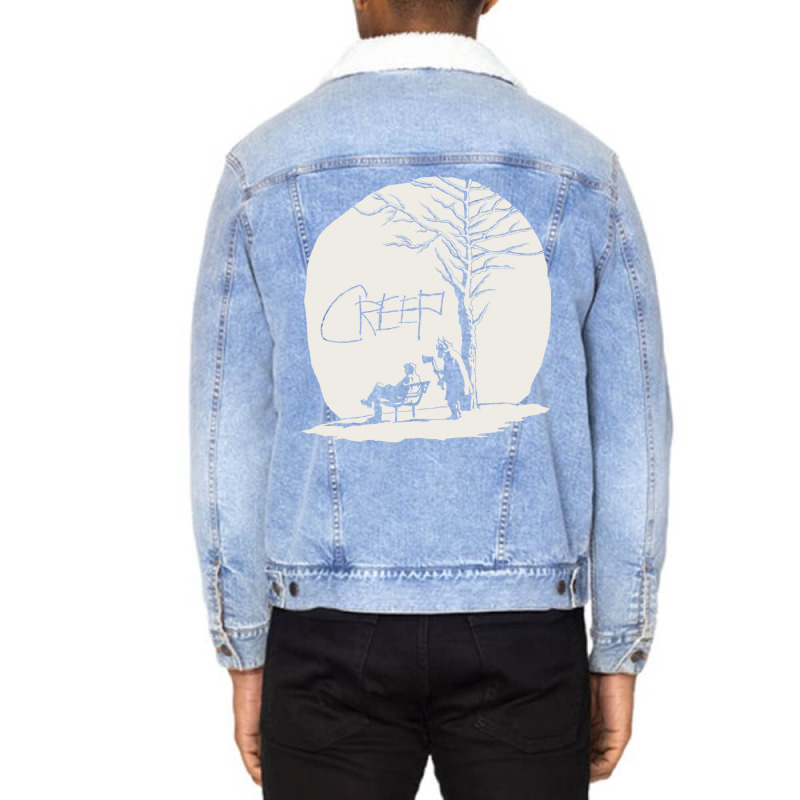 Creep Movie Unisex Sherpa-Lined Denim Jacket by embarigosineg | Artistshot