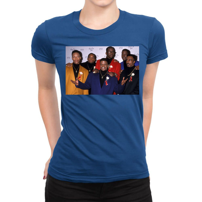 New Edition Ladies Fitted T-Shirt by peshovraqufr | Artistshot