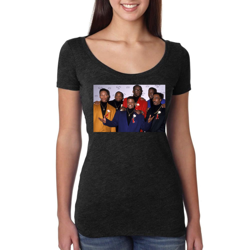 New Edition Women's Triblend Scoop T-shirt by peshovraqufr | Artistshot