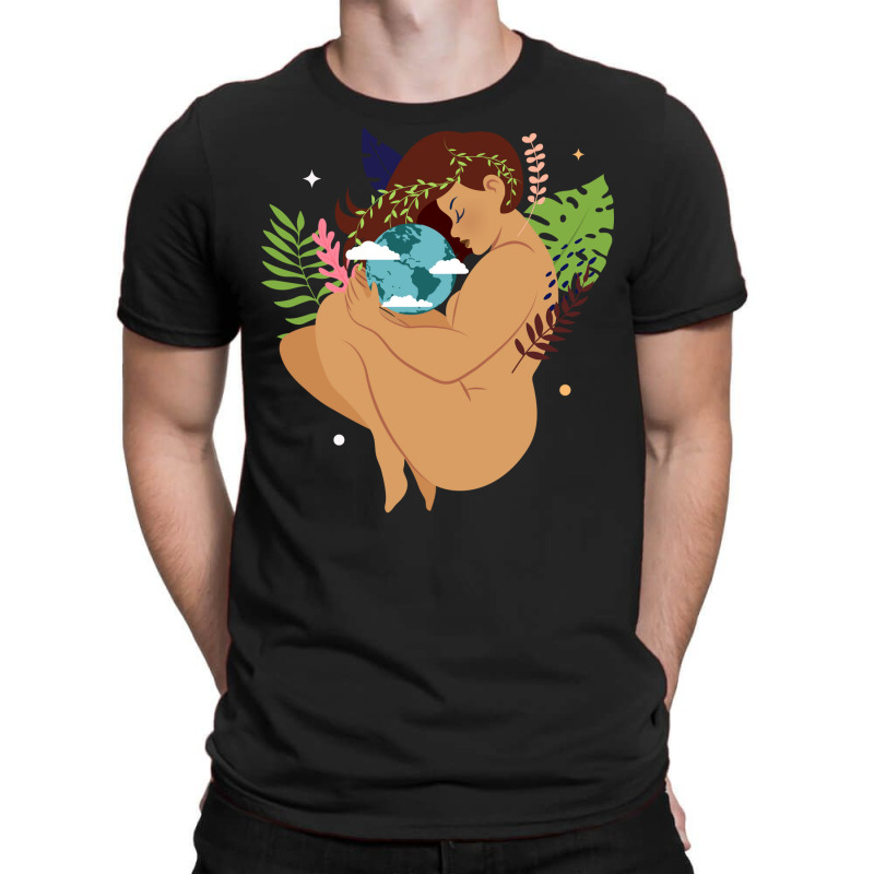 Brown Skinned Mother Earth Hipster T-shirt | Artistshot