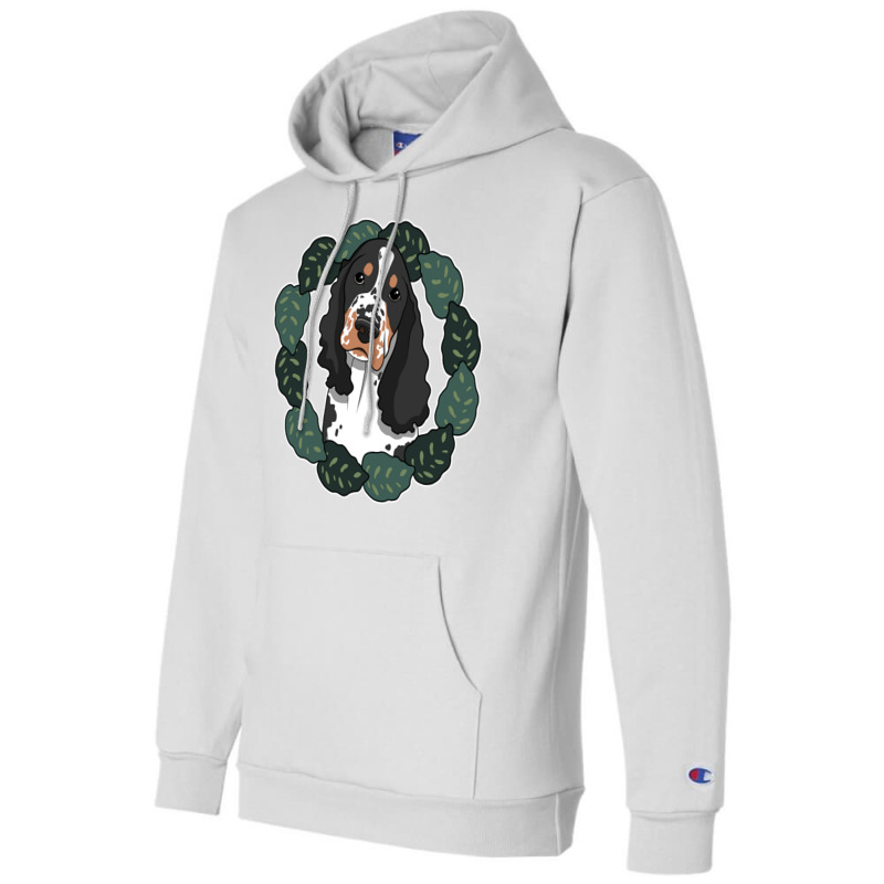 English Springer Spaniel Dog Aesthetic Champion Hoodie by njeckilkhanu | Artistshot