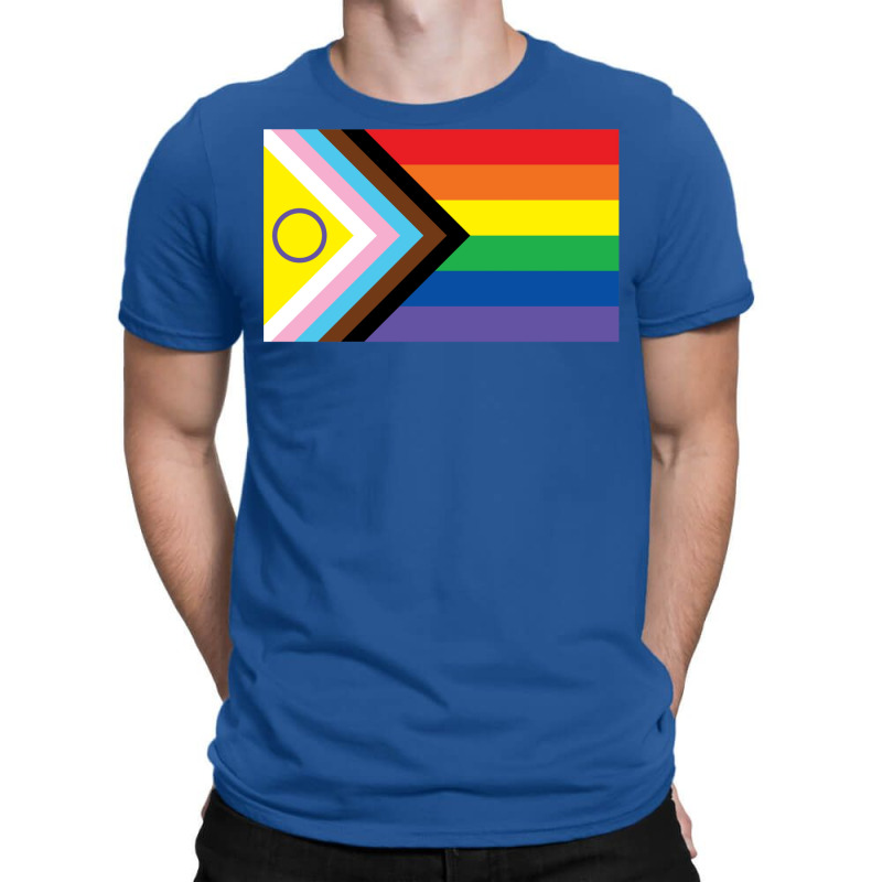 New 2021 Intersex Inclusive Progress Pride Flag T-Shirt by znaidiativot | Artistshot