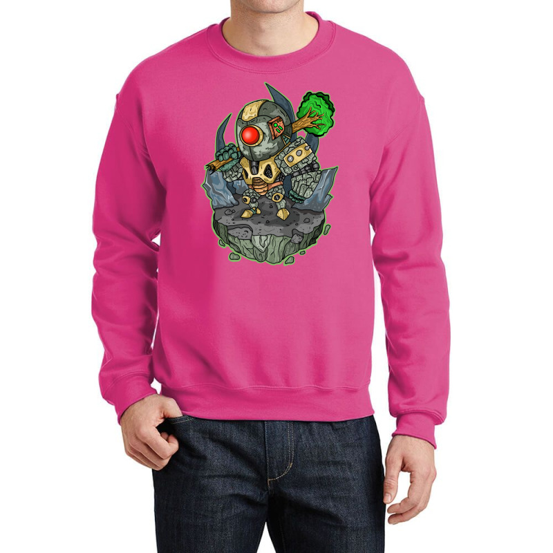 Earth Element Cartoon Cool Crewneck Sweatshirt by dergiakcjaj | Artistshot