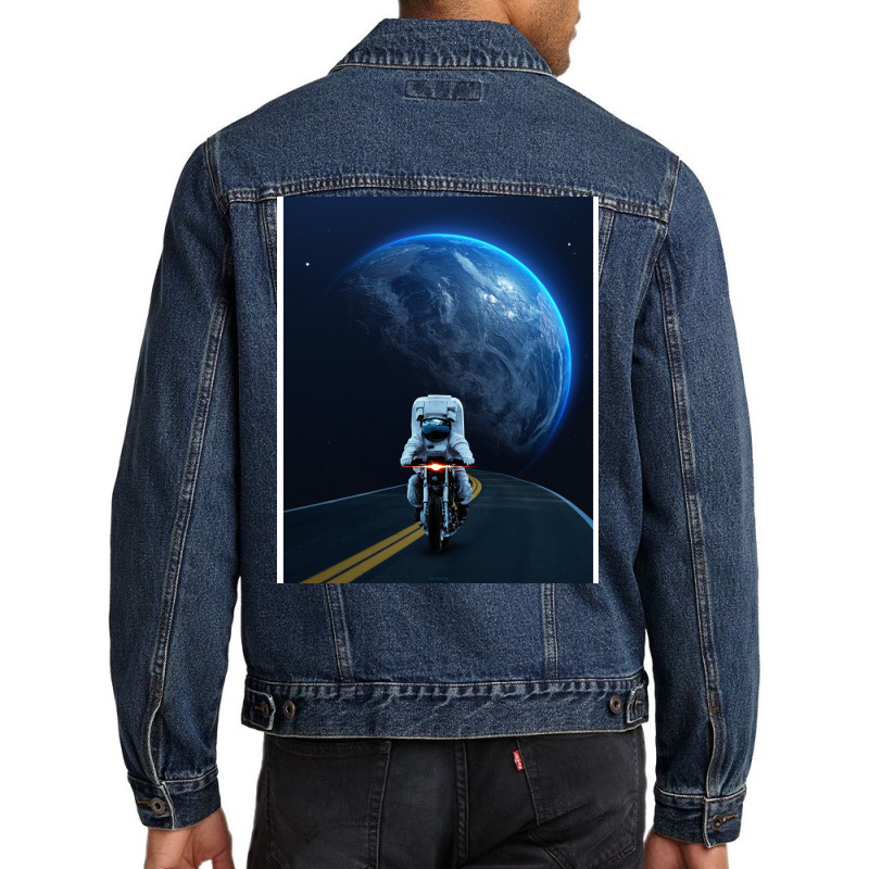 Driving Home Yellow Men Denim Jacket | Artistshot