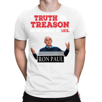 Ron Paul Truth Is Treason Yellow T-shirt | Artistshot