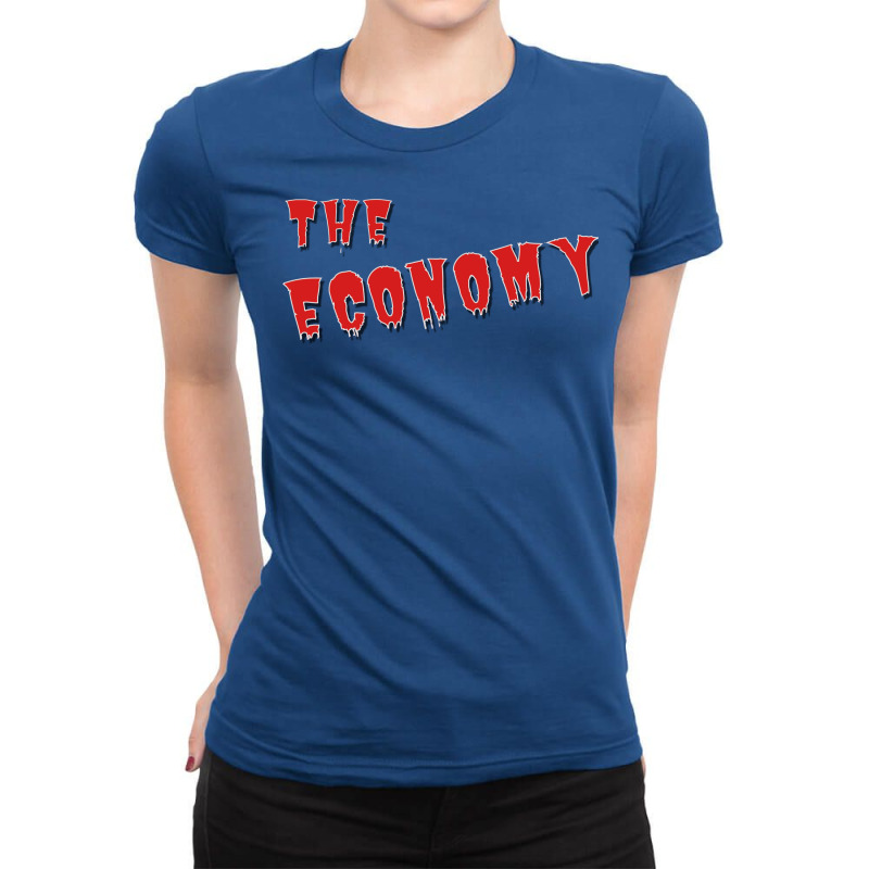 The Economy Monster Trending Ladies Fitted T-Shirt by afonihakjaea | Artistshot