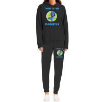 Earth There Is No Plan Et B Climate Protection Pla Hoodie & Jogger Set | Artistshot