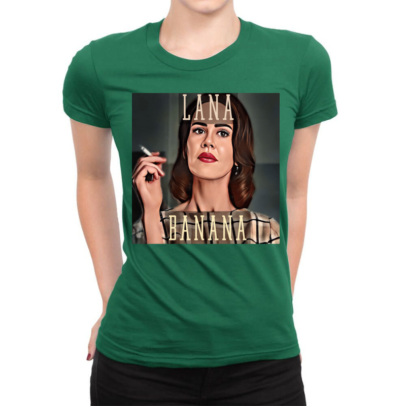 Lana Banana 2 Ladies Fitted T-Shirt by cottkhomsik | Artistshot