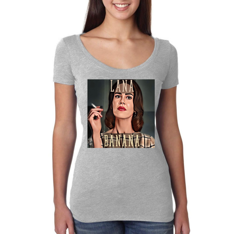 Lana Banana 2 Women's Triblend Scoop T-shirt by cottkhomsik | Artistshot