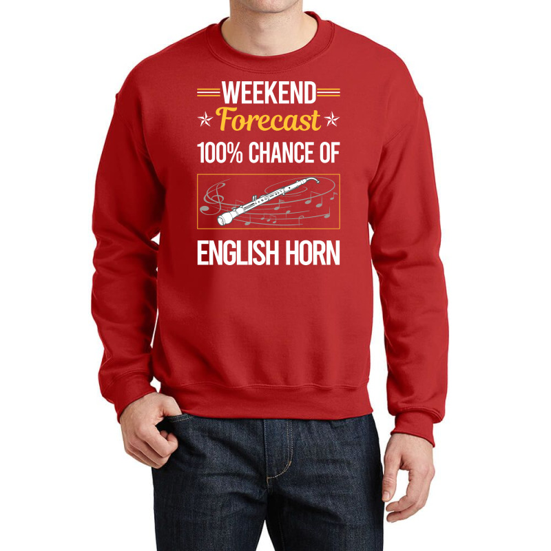 Funny Weekend English Horn Cor Anglais Vintage Crewneck Sweatshirt | Artistshot