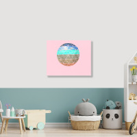 Geodesic Landscape Canvas Print | Artistshot