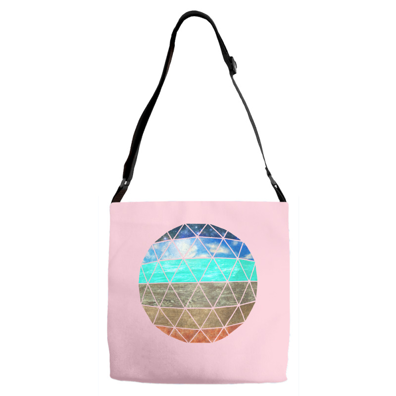 Geodesic Adjustable Strap Totes | Artistshot