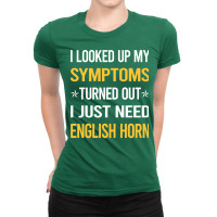 My Symptoms English Horn Cor Anglais Nostalgia Ladies Fitted T-shirt | Artistshot