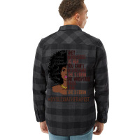 I Am The Storm Dyslexia Therapist African American Flannel Shirt | Artistshot