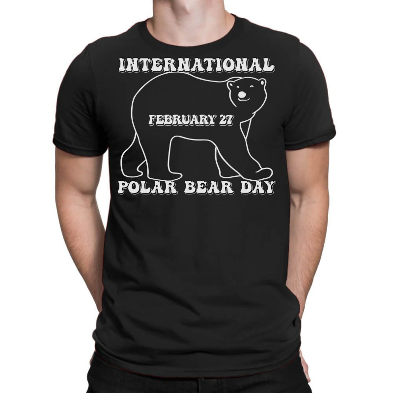 International Polar Bear Day Black And White Cool T-shirt | Artistshot