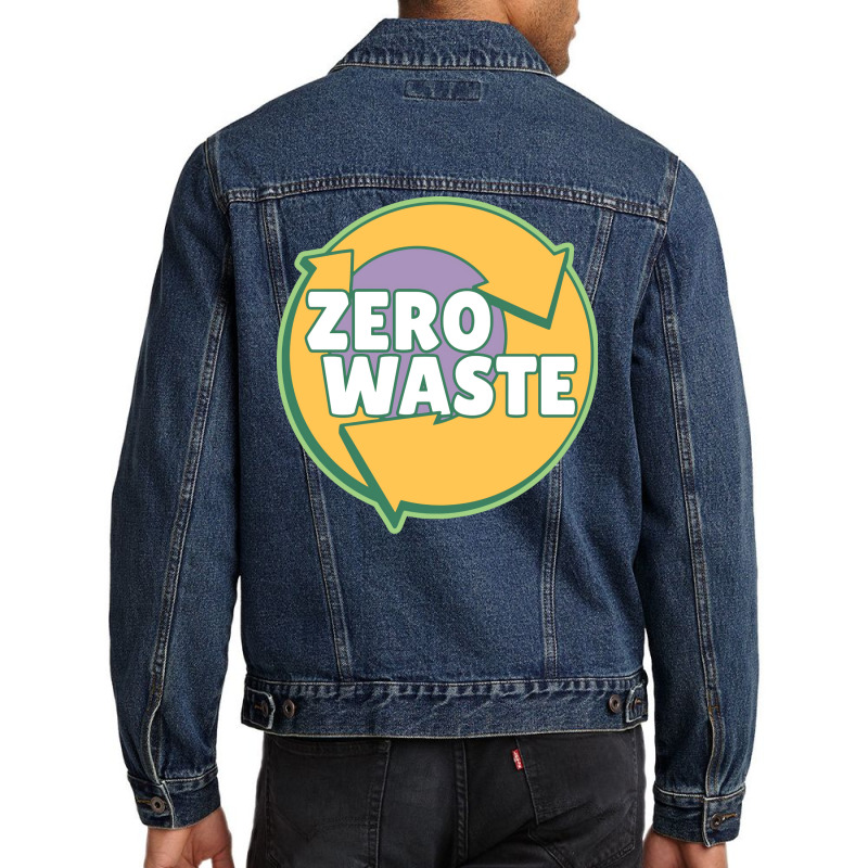 Zero Waste Nature Men Denim Jacket by dergiakcjaj | Artistshot