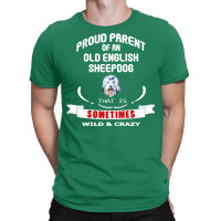 Proud Parent Of An Old English Sheepdog Summer T-shirt | Artistshot