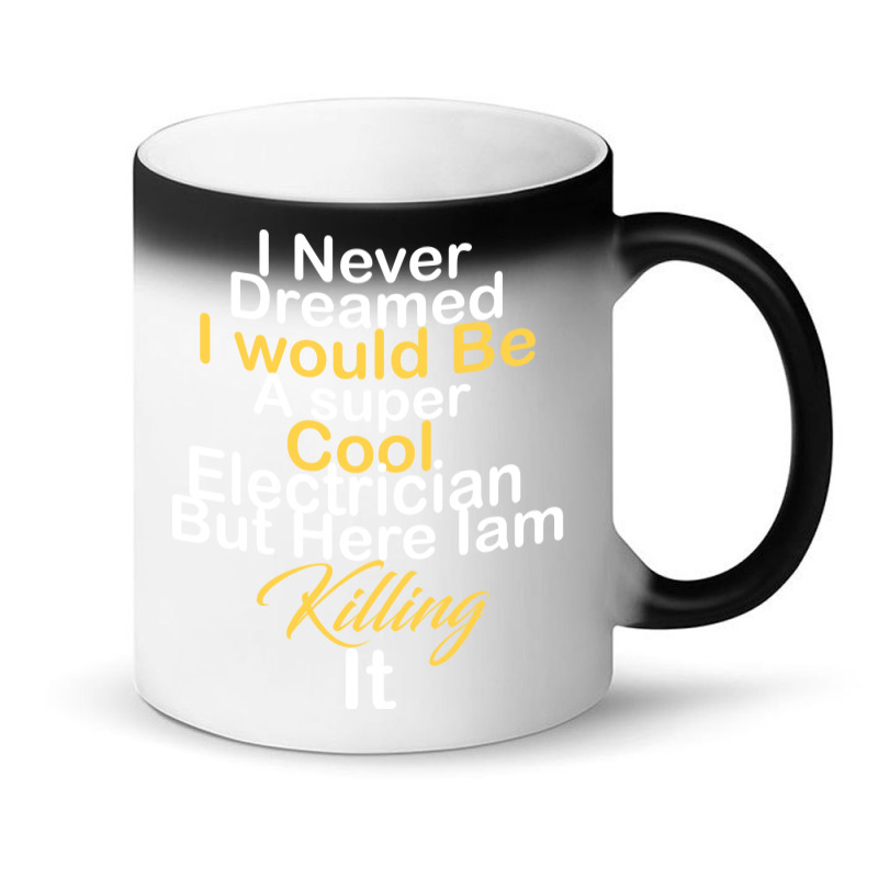 Electrician 20230215t020929967 Magic Mug by hubeashpaz3 | Artistshot