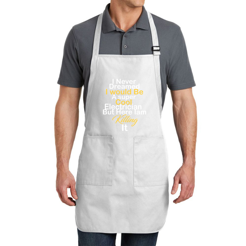 Electrician 20230215t020929967 Full-Length Apron by hubeashpaz3 | Artistshot