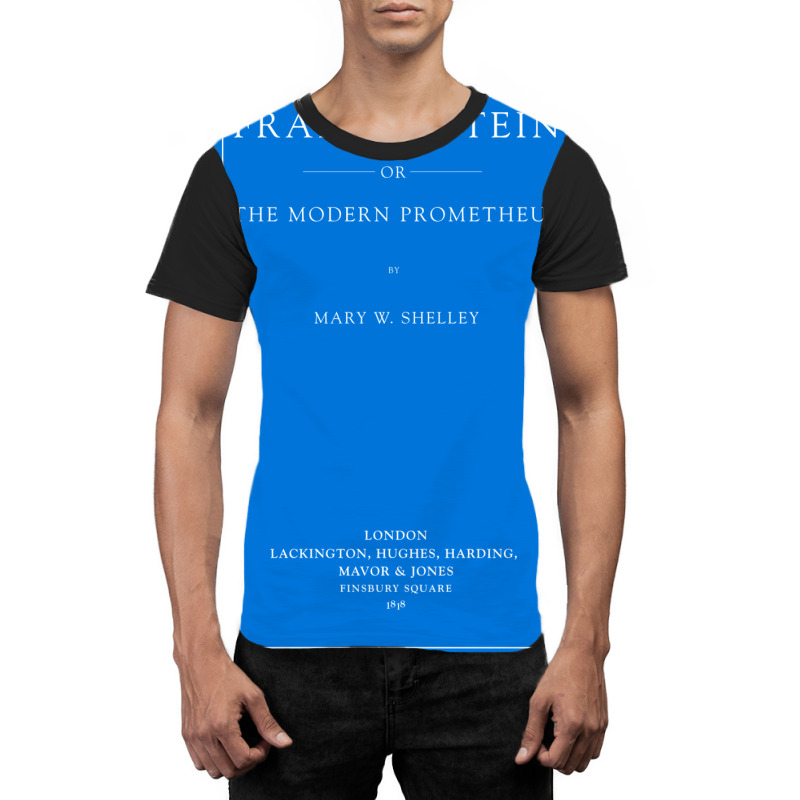 Frankenstein Book Shirt First Edition Title Page M Graphic T-shirt by hafeesoesoeq | Artistshot