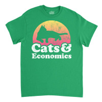 Cats And Economics Gift Music Classic T-shirt | Artistshot