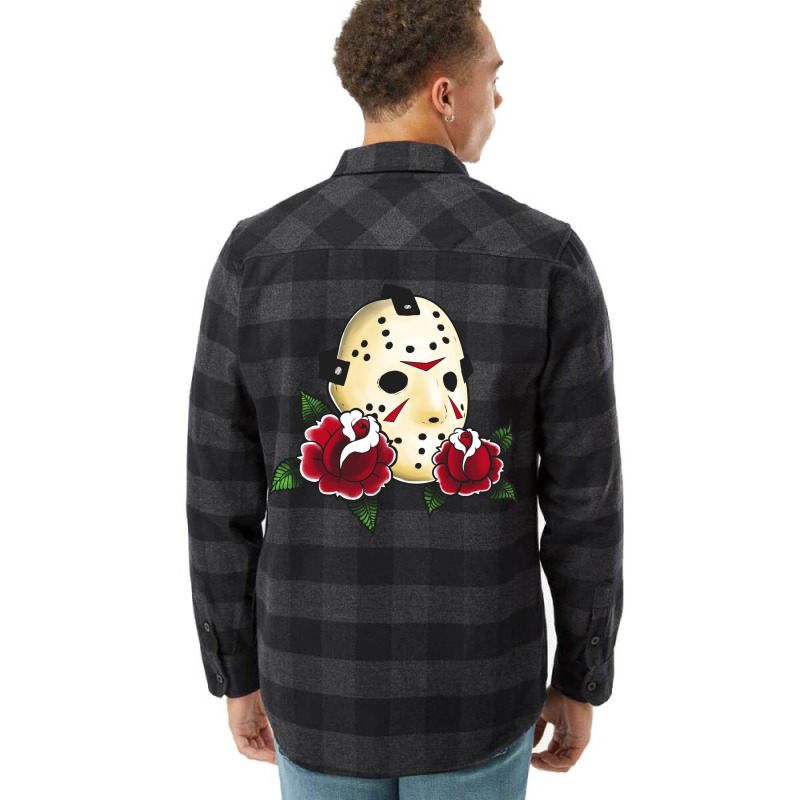 Jason Voorhees 1 Flannel Shirt by hafeesoesoeq | Artistshot