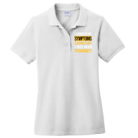 Funny My Symptoms Economics Economy Economist Boy Ladies Polo Shirt | Artistshot