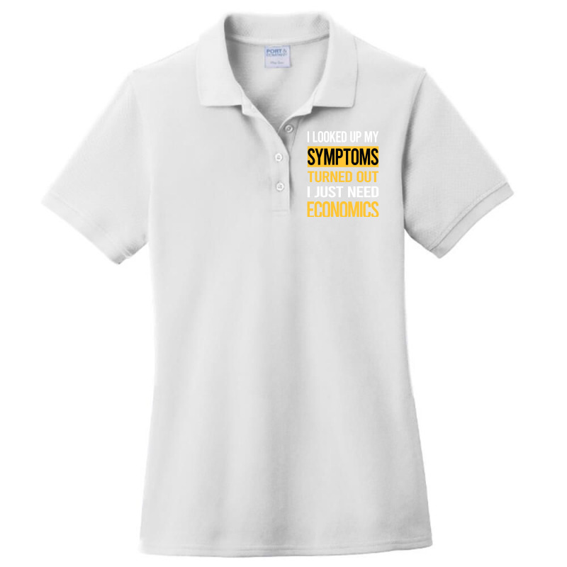 Funny My Symptoms Economics Economy Economist Boy Ladies Polo Shirt by reyhunmaatukg | Artistshot