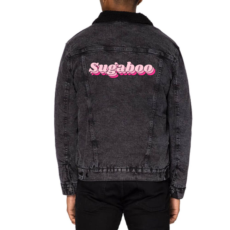 Sugaboo Dua Lipa 3 Unisex Sherpa-lined Denim Jacket | Artistshot