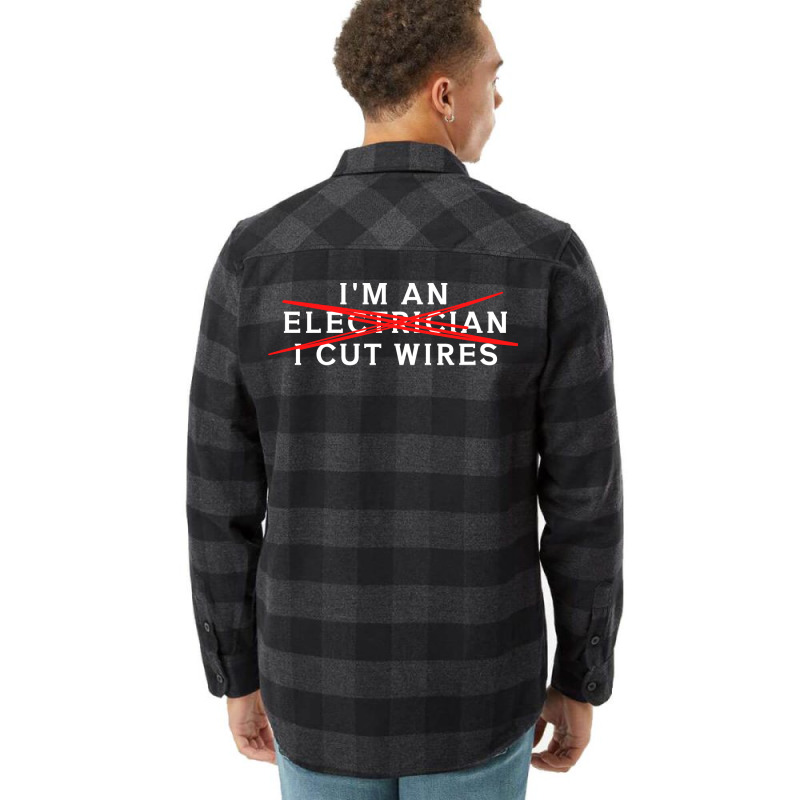 Im An Electrician Cool Red Flannel Shirt | Artistshot