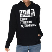 Funny Level Of Awesomeness Low Medium Gift Economi Lightweight Hoodie | Artistshot