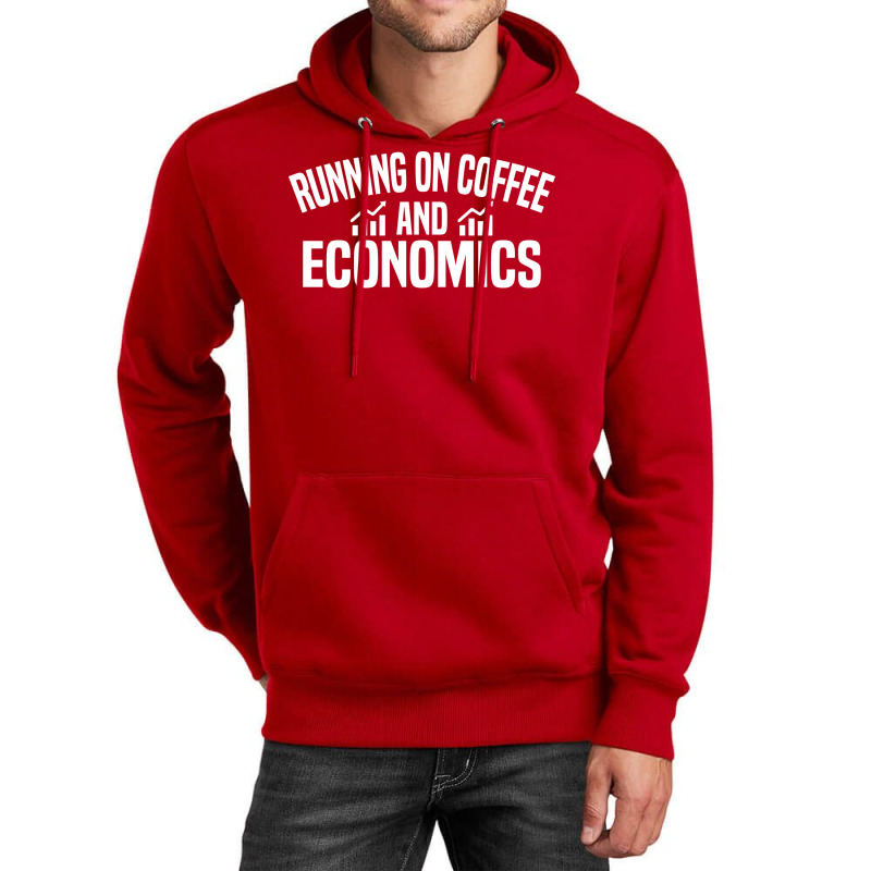 Running On Coffee And Economics Boy Unisex Hoodie by saliweathinsc | Artistshot