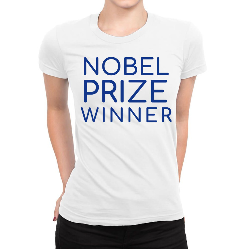 Nobel Prize Winner Retro Ladies Fitted T-Shirt by reyhunmaatukg | Artistshot