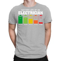 Battery Life Of An Electrician Cute T-shirt | Artistshot