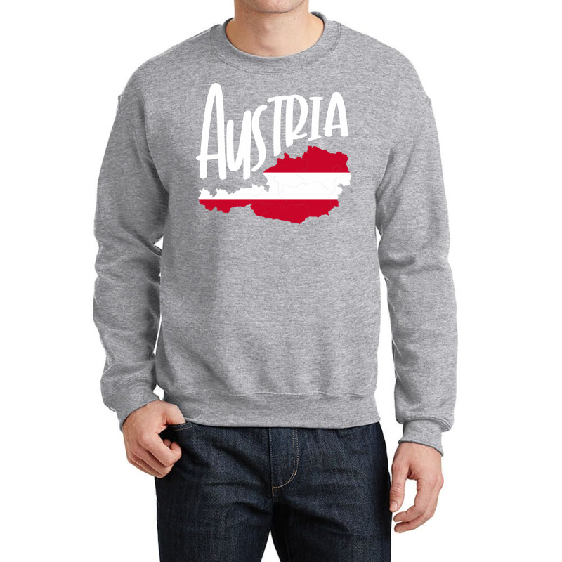 Austria Crewneck Sweatshirt by bestaksailau | Artistshot