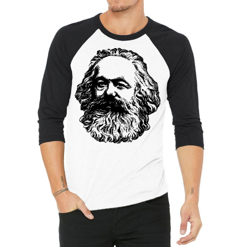 Karl Marx Boy 3/4 Sleeve Shirt by koongjeunen3 | Artistshot