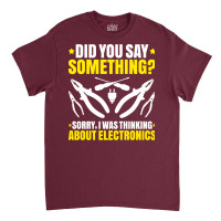 Electrician Lineman Wireman Electronics Technician Classic T-shirt | Artistshot