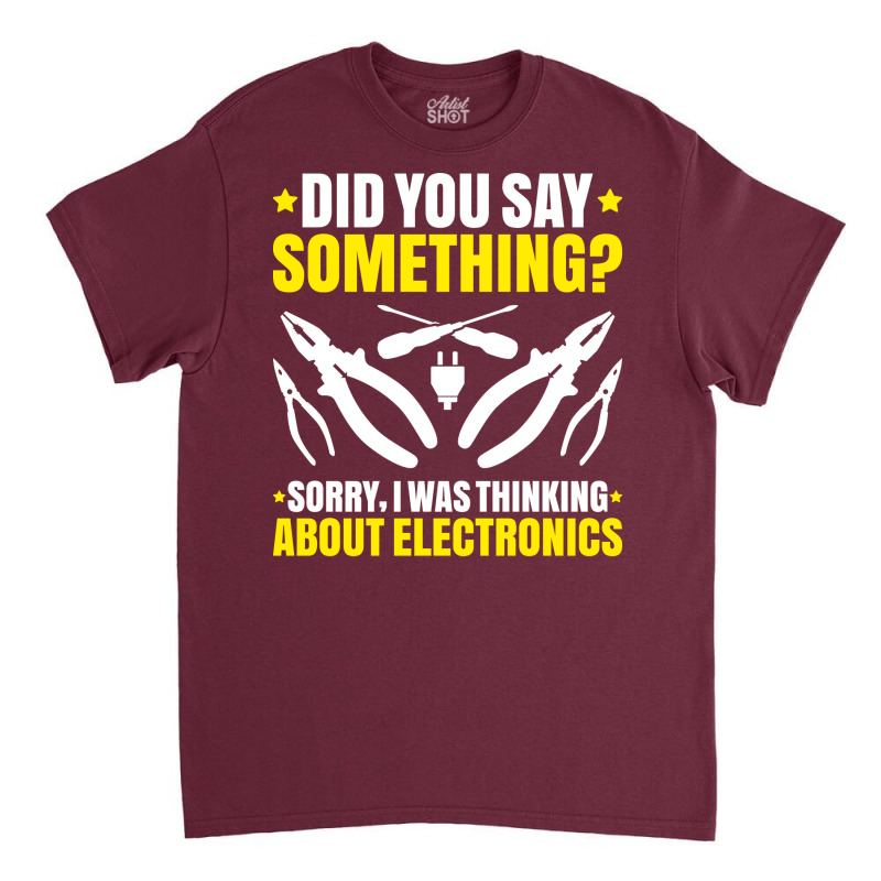 Electrician Lineman Wireman Electronics Technician Classic T-shirt by kusniabroder6 | Artistshot